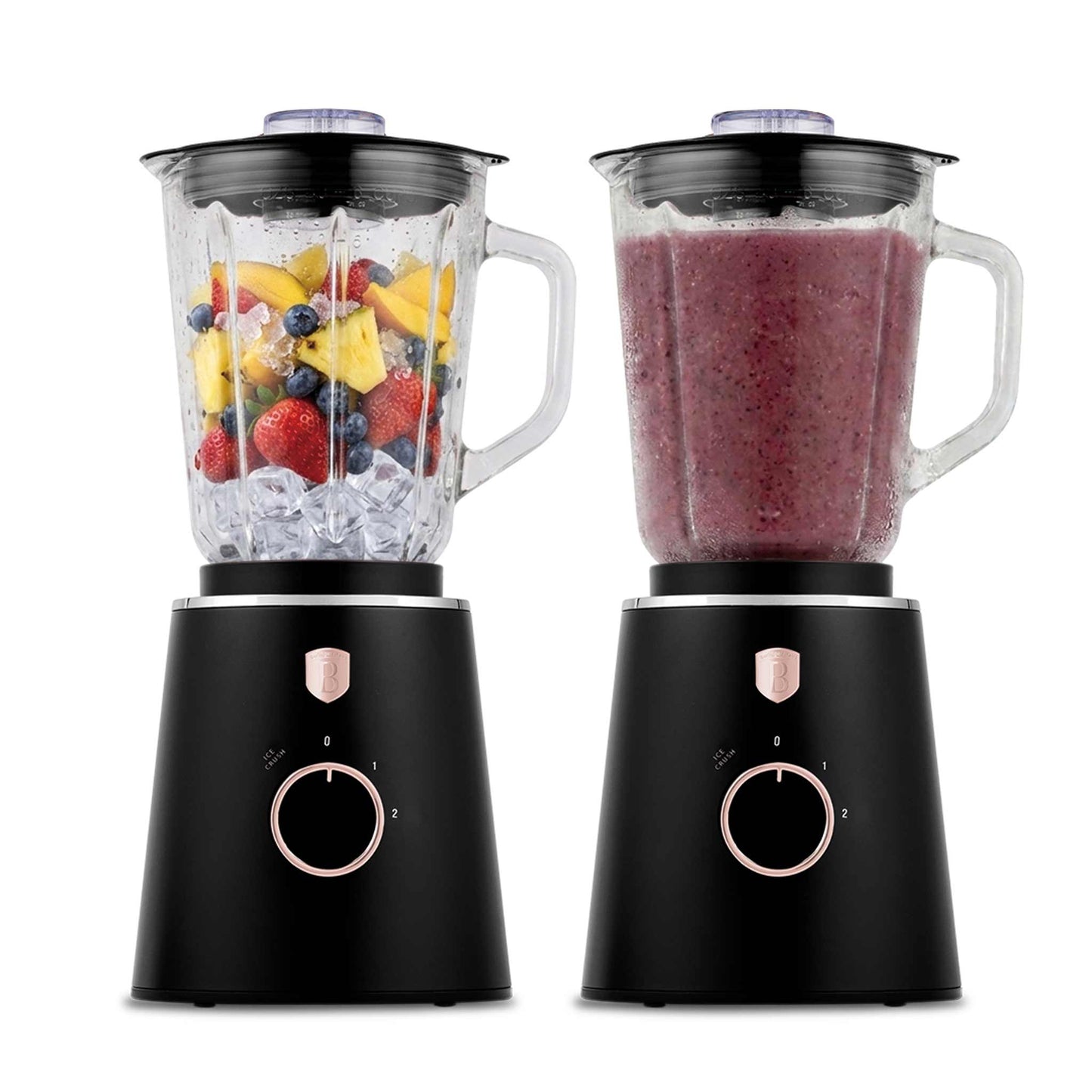 Batidora De Mesa Con Jarra De Vidrio De 1,5 L Y 1000 W.