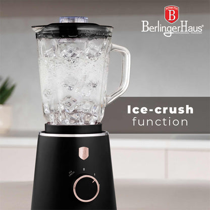 Batidora De Mesa Con Jarra De Vidrio De 1,5 L Y 1000 W.
