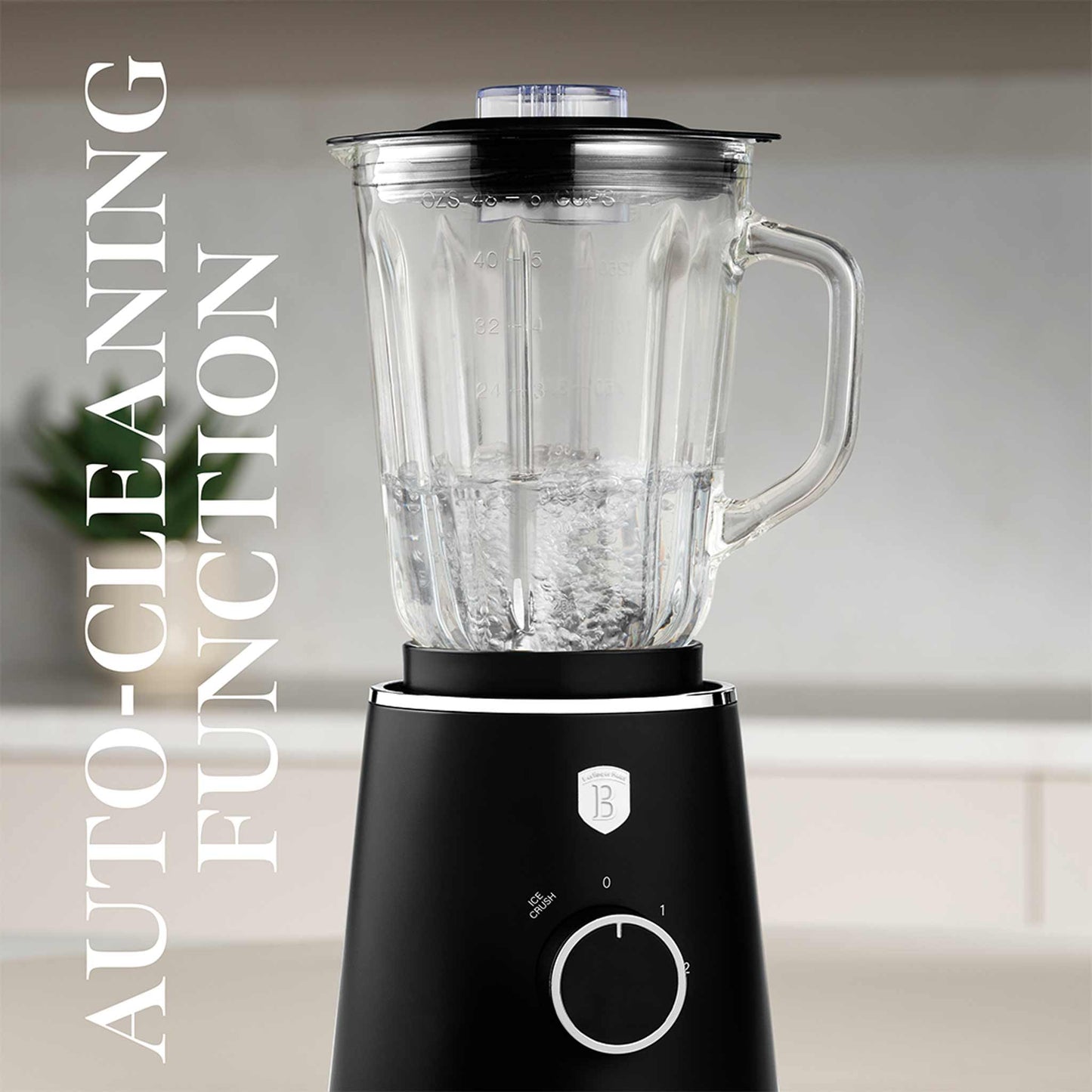 Batidora De Mesa Con Jarra De Vidrio De 1,5 L Y 1000 W.