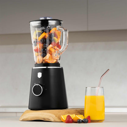 Batidora De Mesa Con Jarra De Vidrio De 1,5 L Y 1000 W.