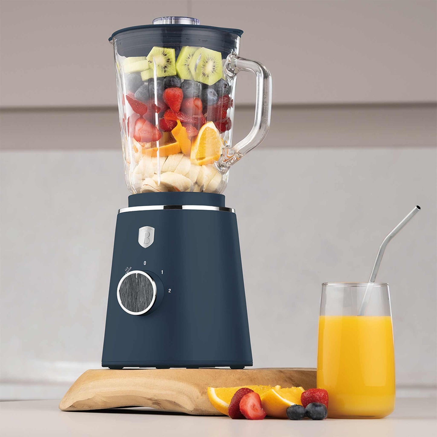Batidora De Mesa Con Jarra De Vidrio De 1,5 L Y 1000 W.