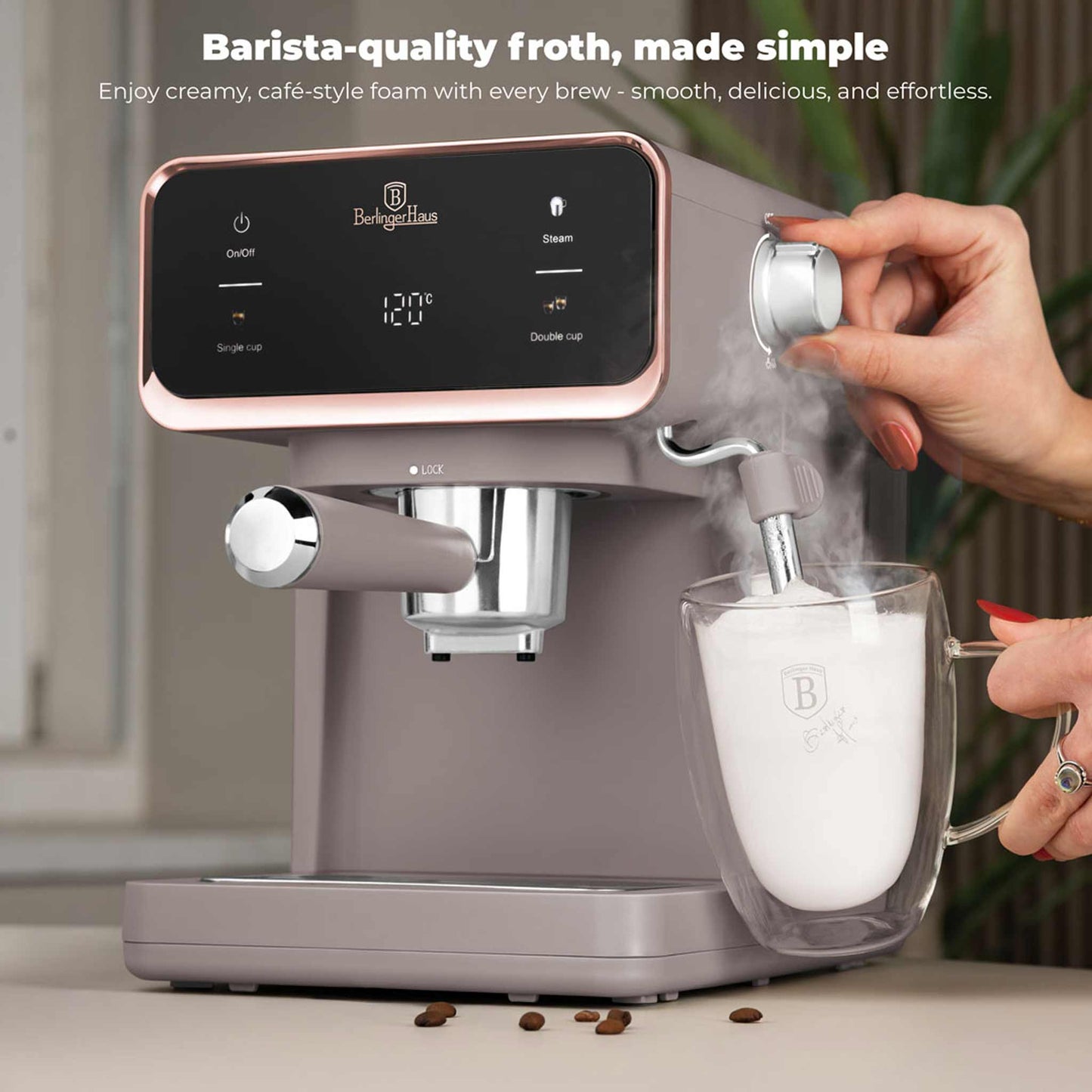 Cafetera Espresso Digital 3 En 1