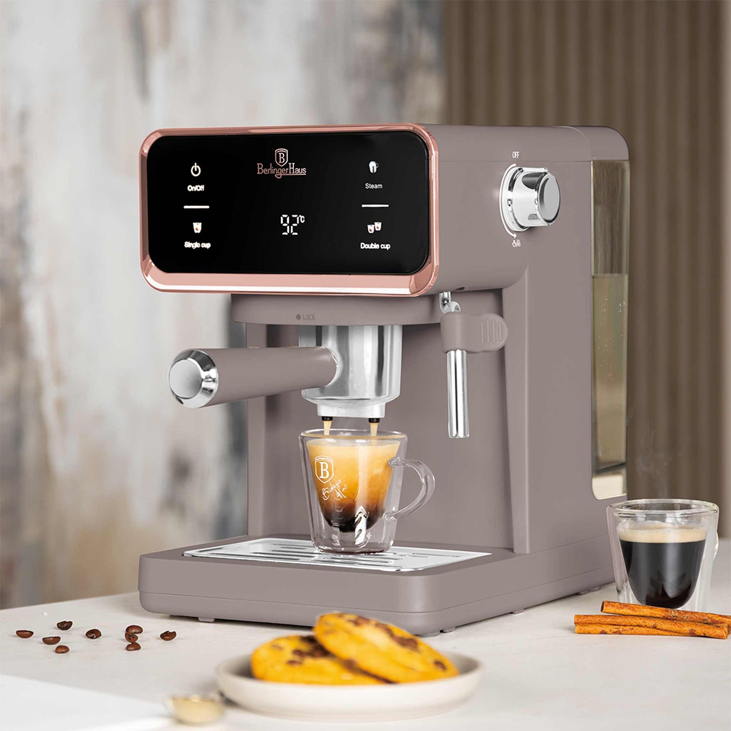 Cafetera Espresso Digital 3 En 1