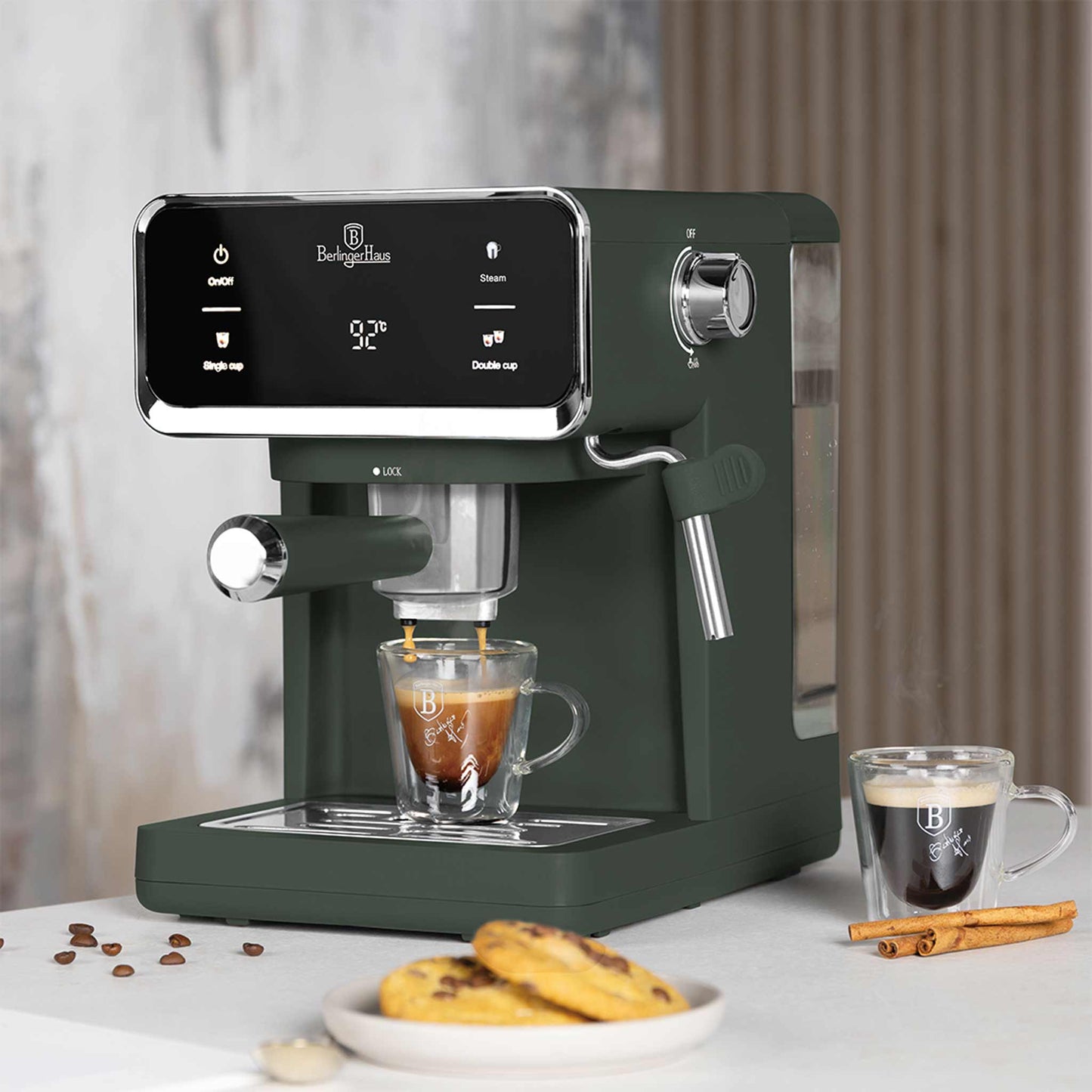 Cafetera Espresso Digital 3 En 1