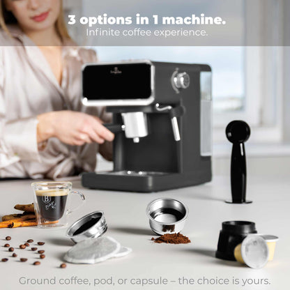 Cafetera Espresso Digital 3 En 1