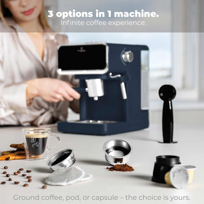 Cafetera Espresso Digital 3 En 1