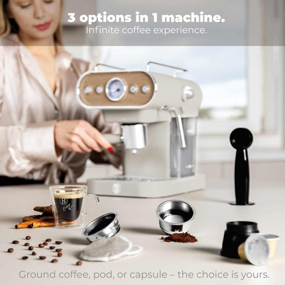 Cafetera Espresso 3 En 1