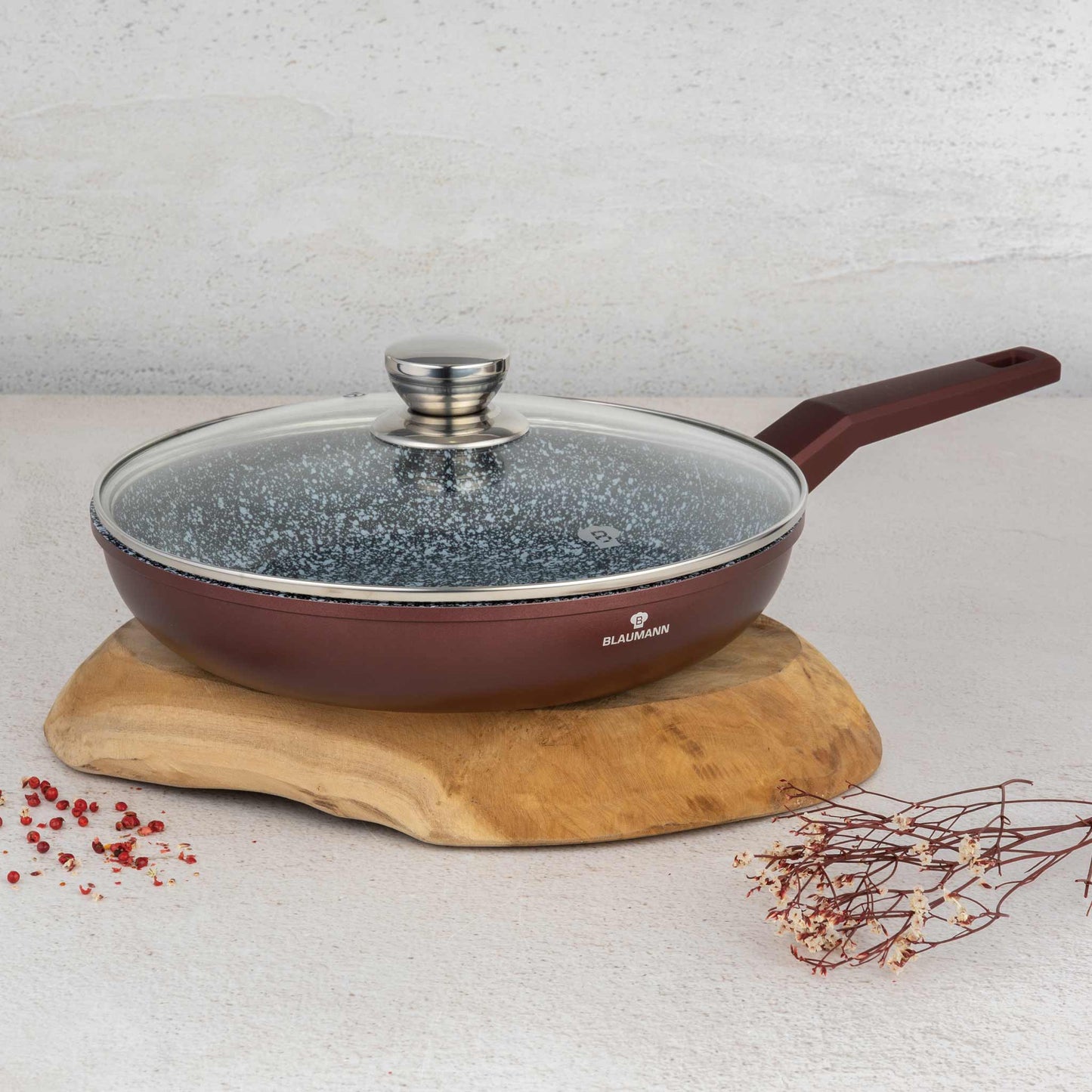 Sartén Con Tapa De 28 Cm