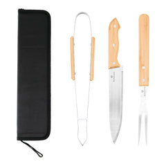 Set De 4 Utensilios Para Barbacoa