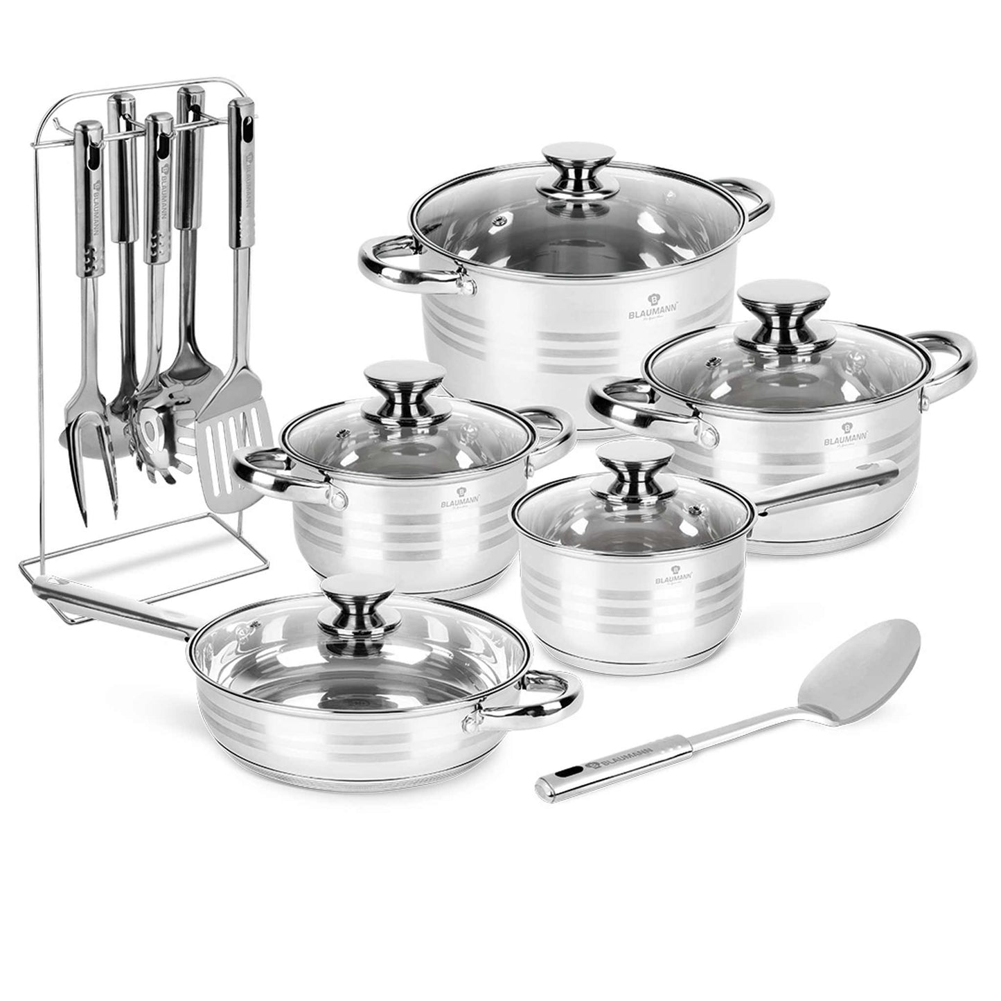 Set De Utensilios De Cocina De 17 Piezas