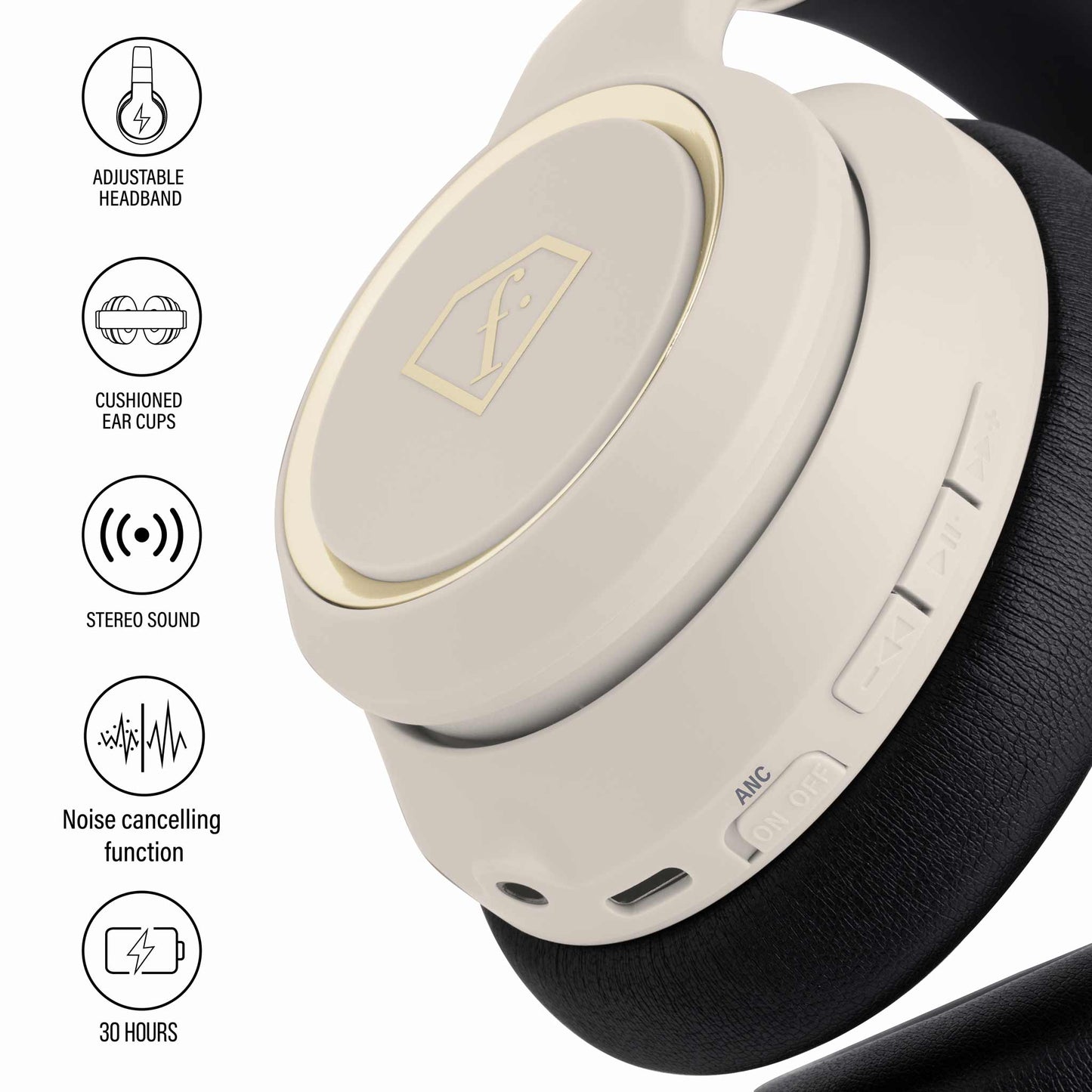 Auriculares Inalámbricos Con Cancelación Activa De Ruido (Anc)
