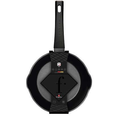 Sartén Honda De 2 Bocas Y 24 Cm De Diámetro.