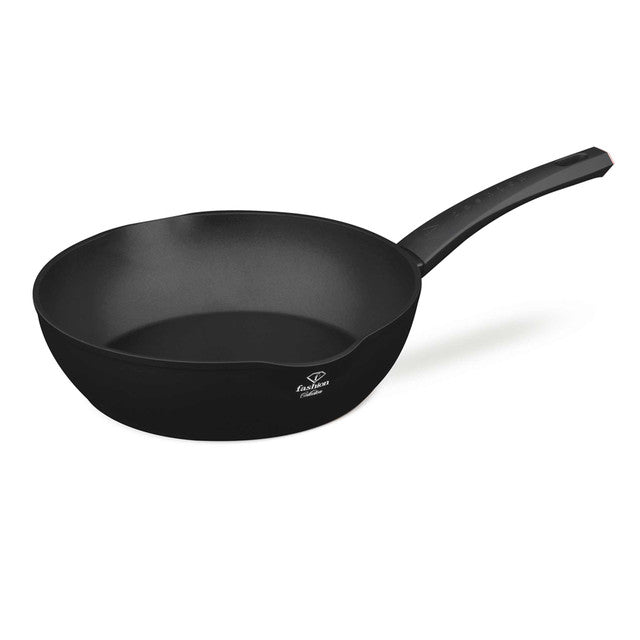 Sartén Honda De 2 Bocas Y 28 Cm De Diámetro.