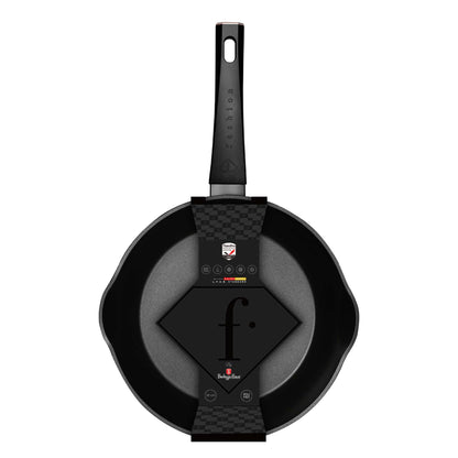 Sartén Honda De 2 Bocas Y 28 Cm De Diámetro.