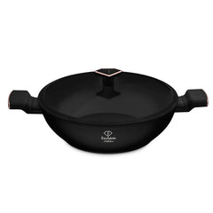 Wok Con Tapa De 30 Cm