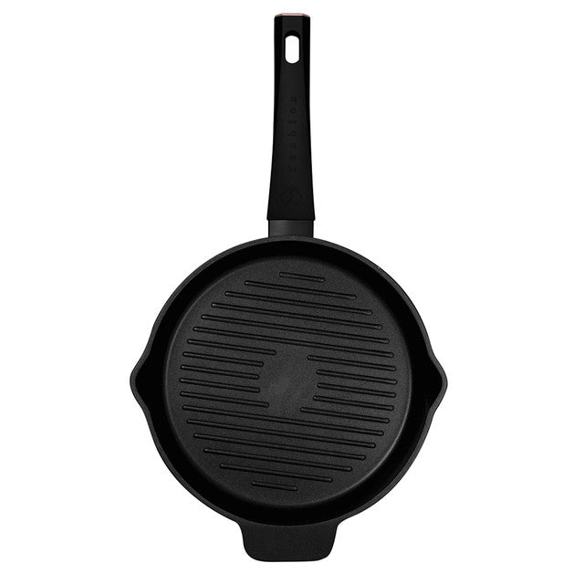 Sartén Redonda Para Parrilla Con 2 Bocas De 26 Cm