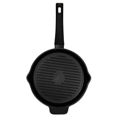 Sartén Redonda Para Parrilla Con 2 Bocas De 26 Cm