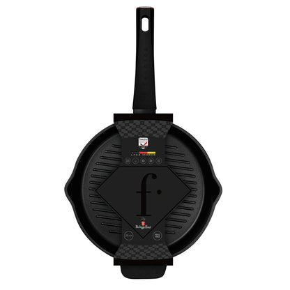 Sartén Redonda Para Parrilla Con 2 Bocas De 26 Cm