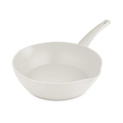 Sartén Honda De 2 Bocas Y 28 Cm De Diámetro.