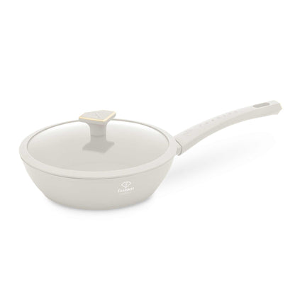 Sartén Honda Con Tapa De 24 Cm