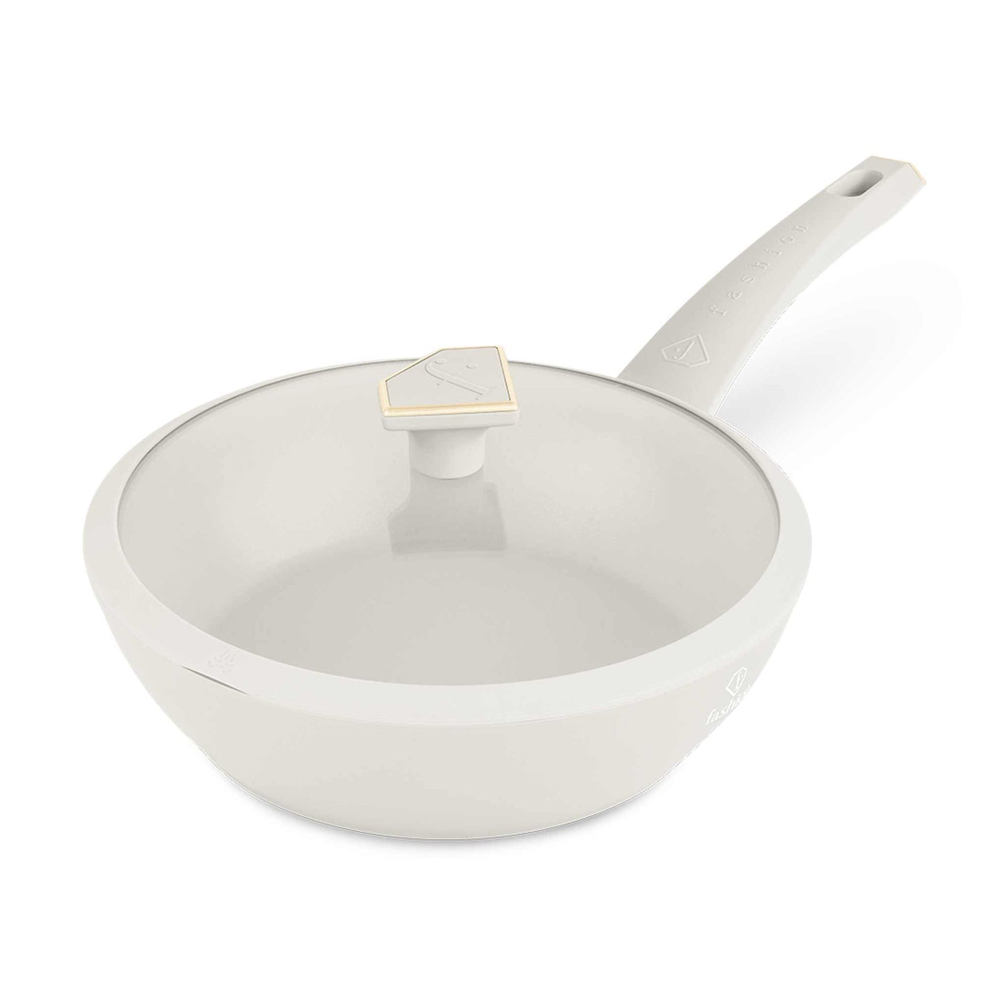 Sartén Honda Con Tapa De 24 Cm