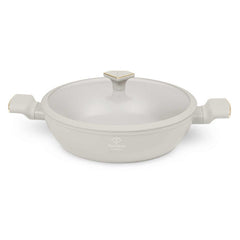 Olla Poco Profunda Con Tapa De 30 Cm