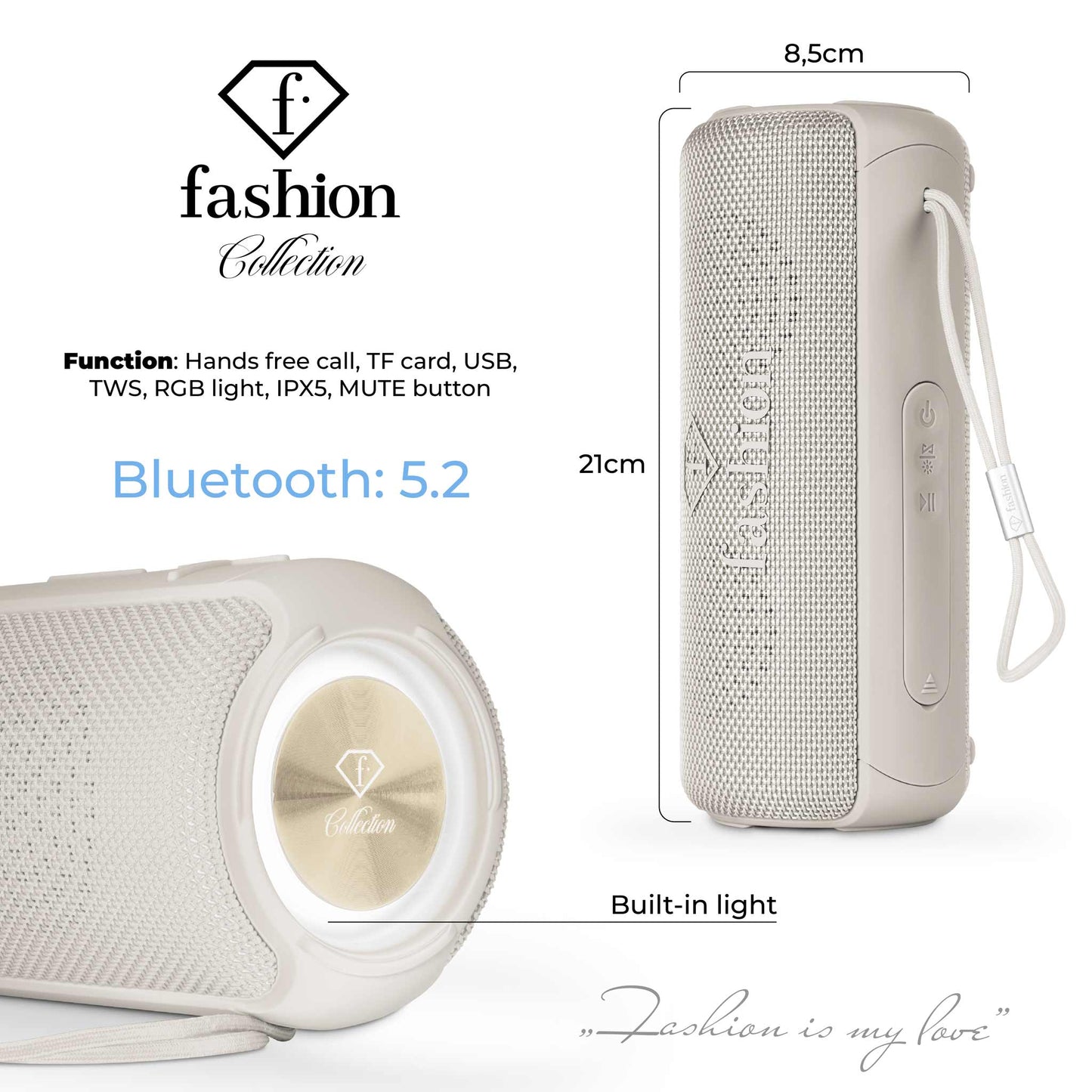 Altavoz Bluetooth De Tamaño Mediano