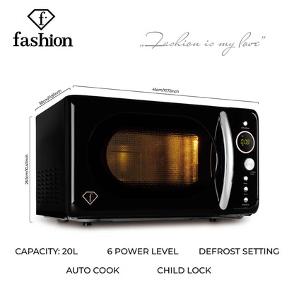 Horno Microondas Digital De 20 Litros